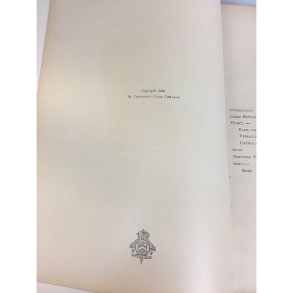 A Tour Of The World Volume One Book Hardcover Copyright 1896 - Picture 11 of 11